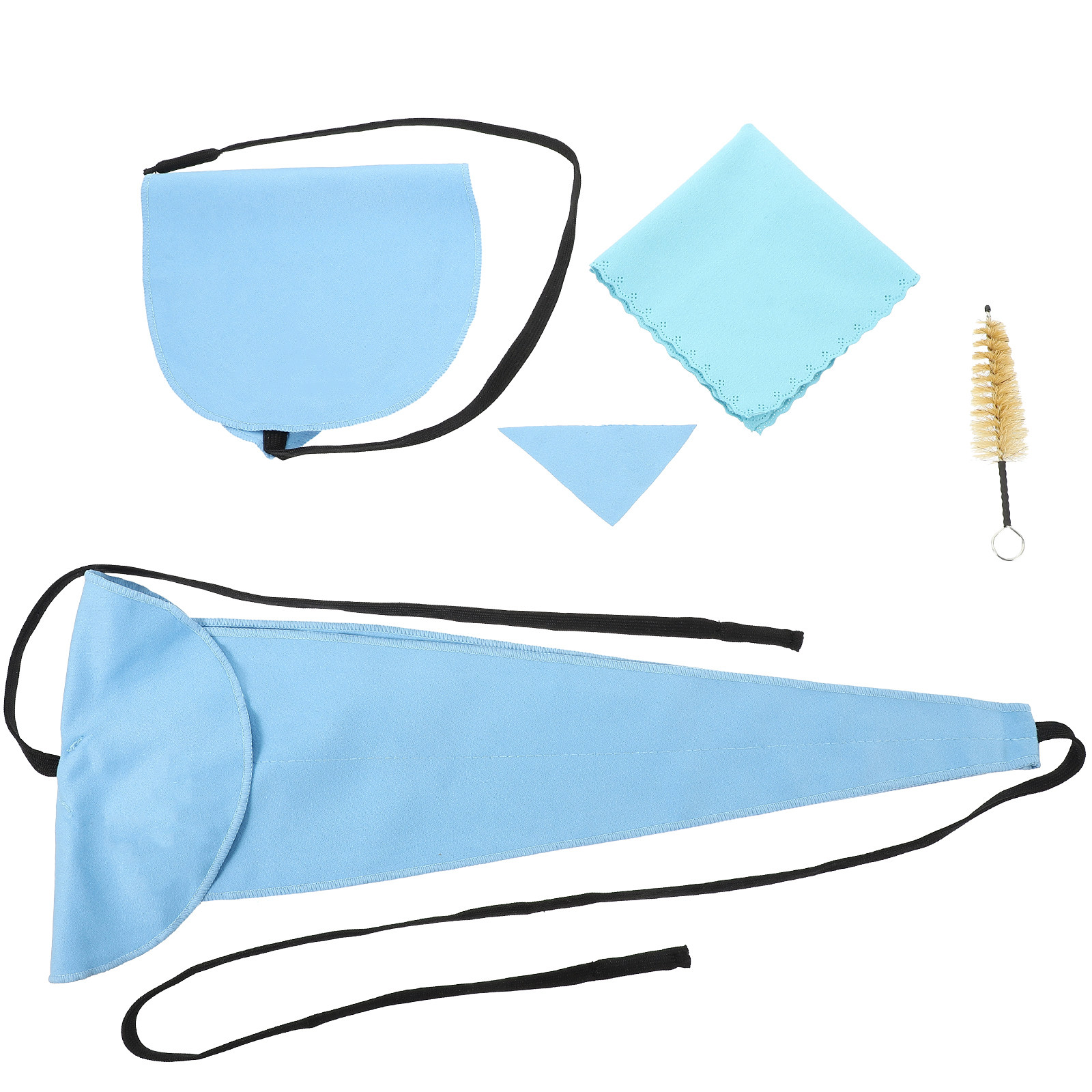 Clarinet Care Kit - Saxophone Cleaning Care Kits Blue Man-Made