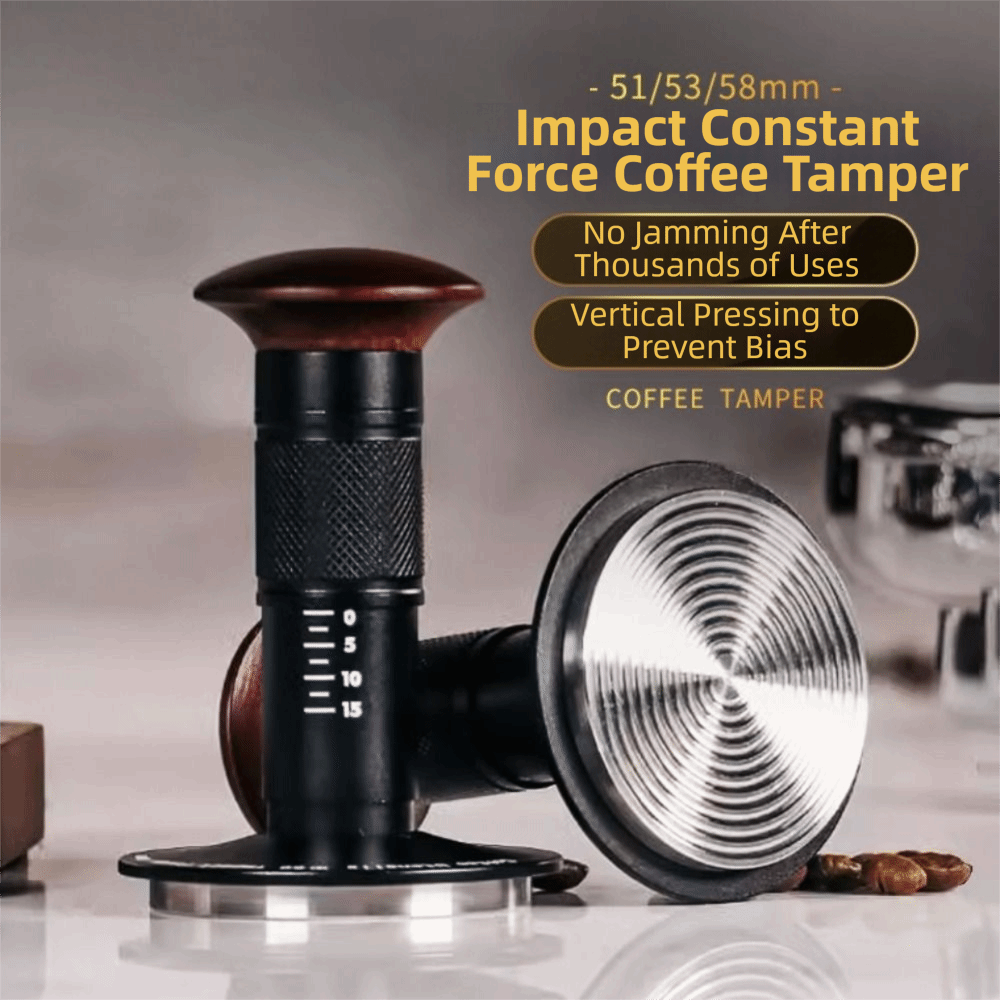 Audio Music Maker - Auto Release Espresso Machine Tamper SUS304