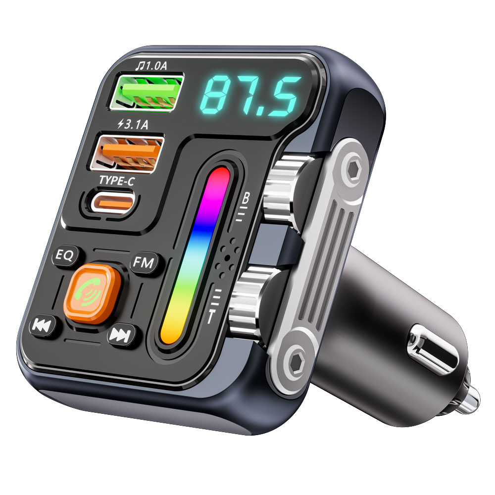 Audio Music Mp3 - Wireless Car MP3 Player,FM Transmitter,USB/PD 3.1A