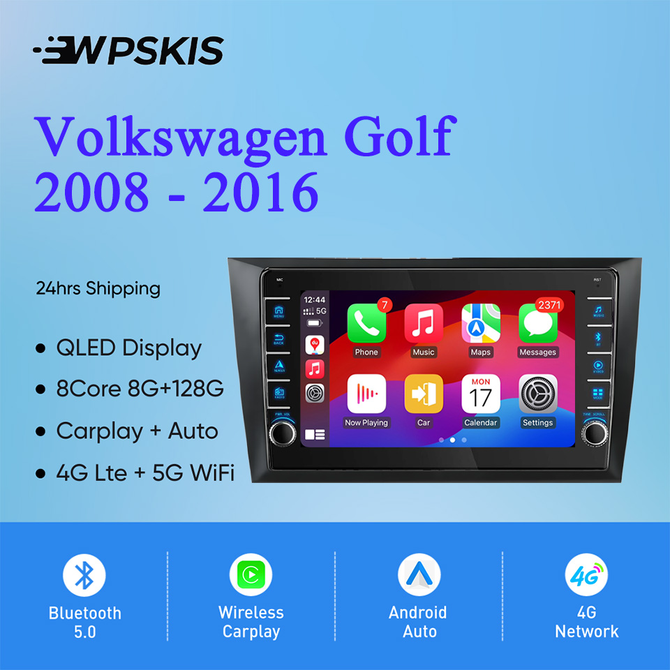 Audio Music India - 8G Ram 128GB Car Autoradio Video