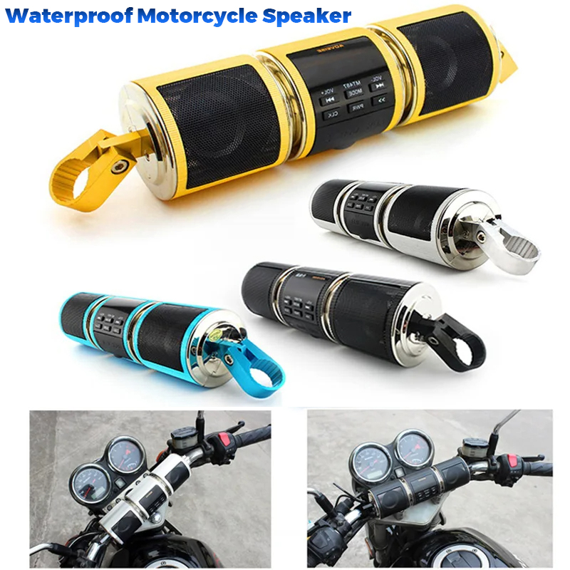 Audio Music Mp3 - Motorcycle Audio FM Radio AUX USB