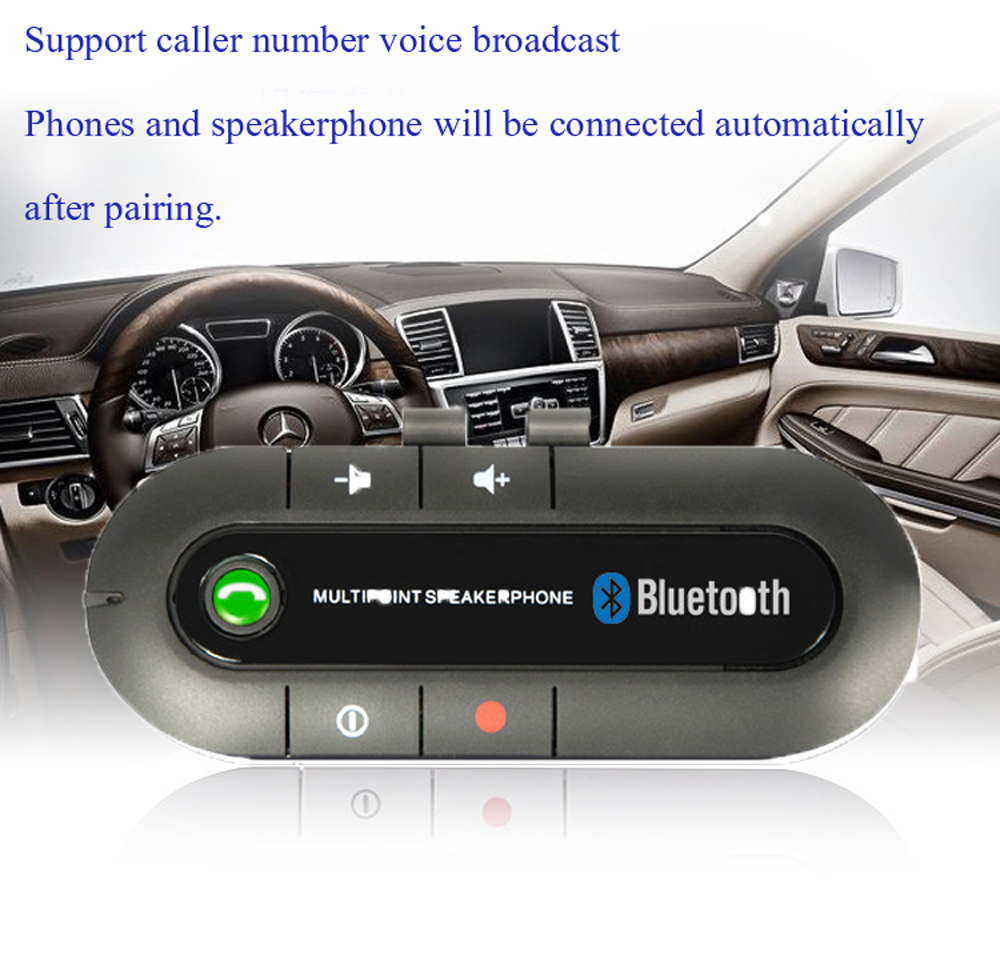 Audio Music Mp3 - HOt Sale Wireless Handsfree Car Bluetooth