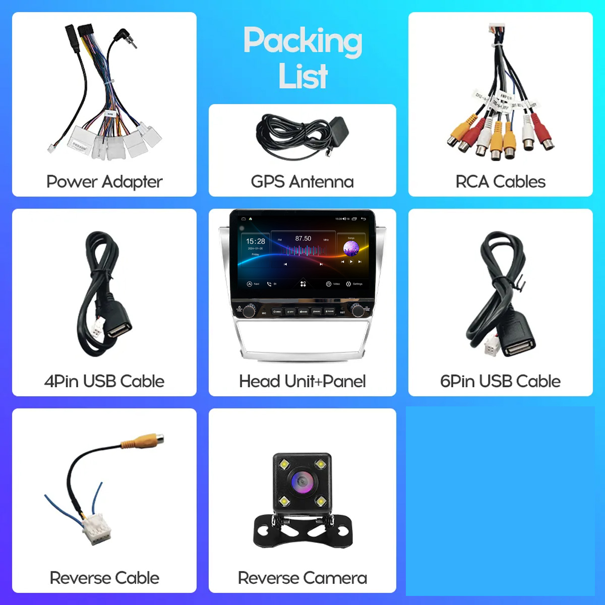 Car Radio Stereo For Toyota Ca - Audio Music India ulasan dan harga