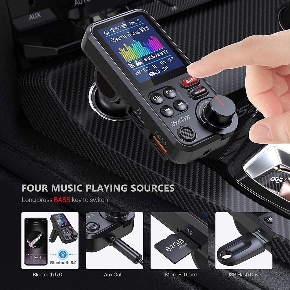 Bluetooth-compatible Car Wirel - Audio Music Mp3 ulasan dan harga