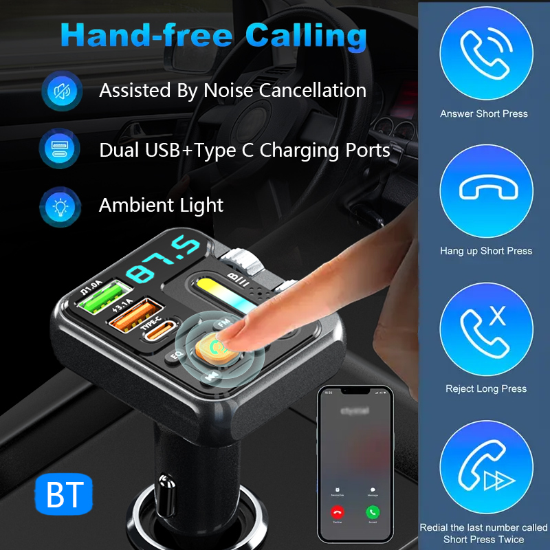 Wireless Car MP3 Player,FM Tra - Audio Music Mp3 ulasan dan harga