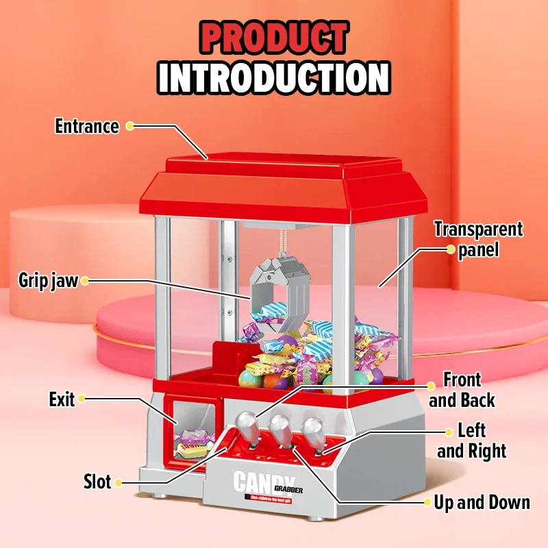 Electronic Claw Machine Candy  - Audio Music Maker ulasan dan harga