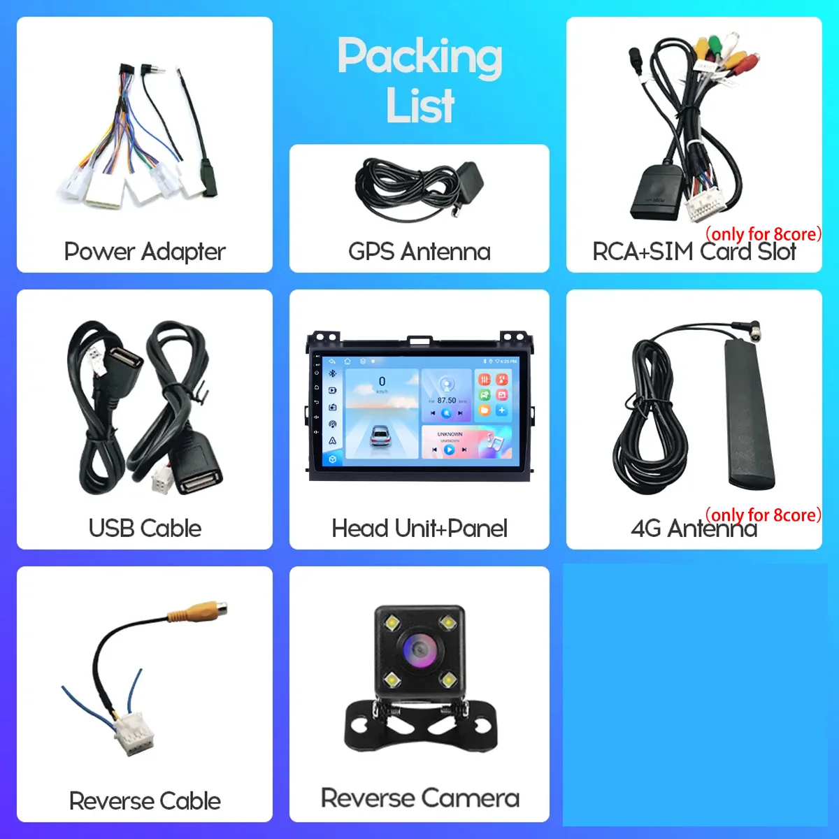 8Core Android 14 8G+128G For T - Audio Music India ulasan dan harga