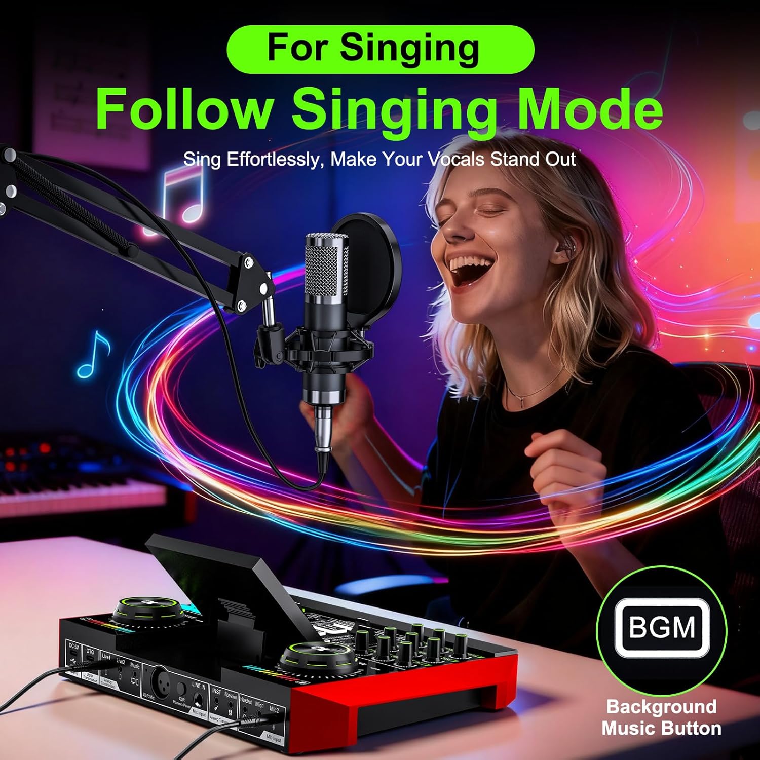 Tenlamp G10 Live Streaming Aud - Audio Music Maker ulasan dan harga