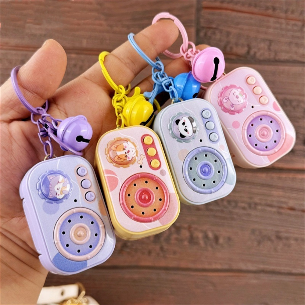 Mini Vintage Recorder Keychain - Audio Music Maker ulasan dan harga