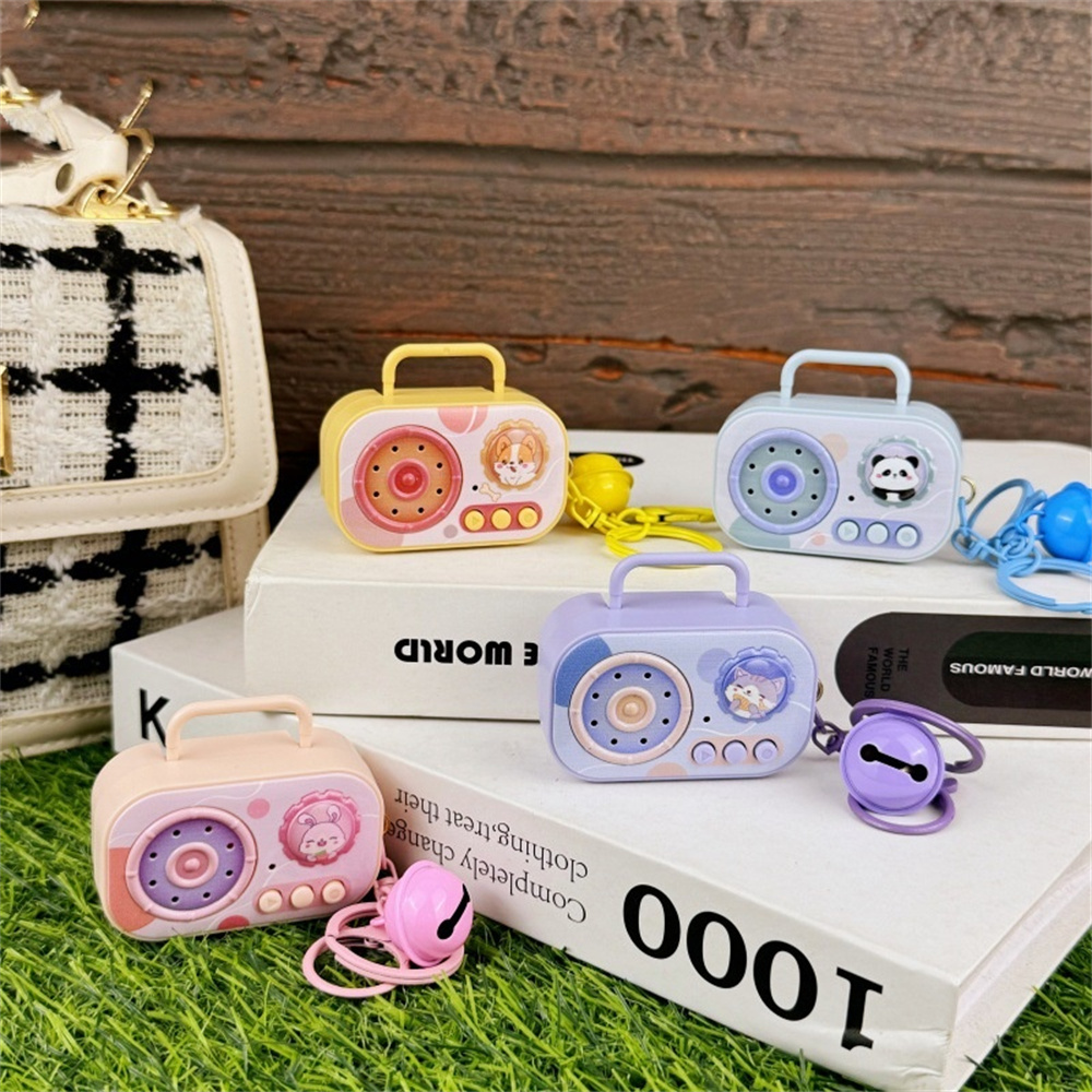 Mini Vintage Recorder Keychain - Audio Music Maker ulasan dan harga
