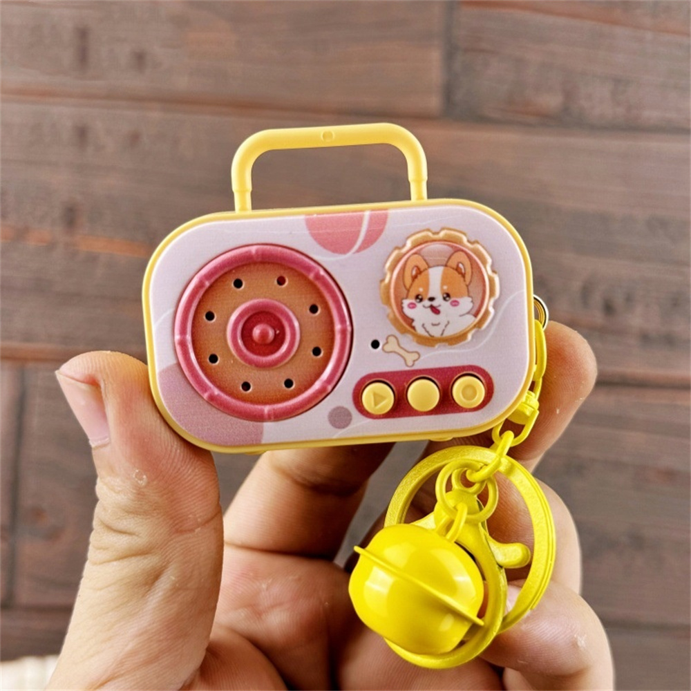 Mini Vintage Recorder Keychain - Audio Music Maker ulasan dan harga