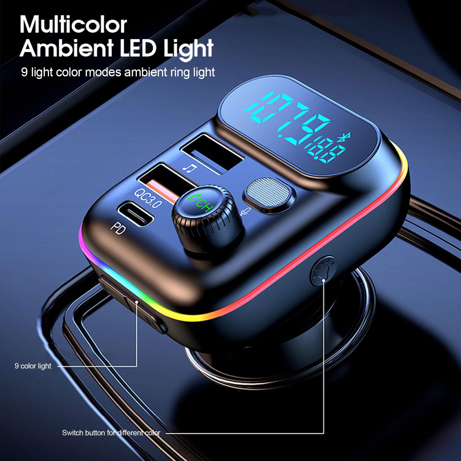 Car Bluetooth FM Transmitter B - Audio Music Mp3 ulasan dan harga