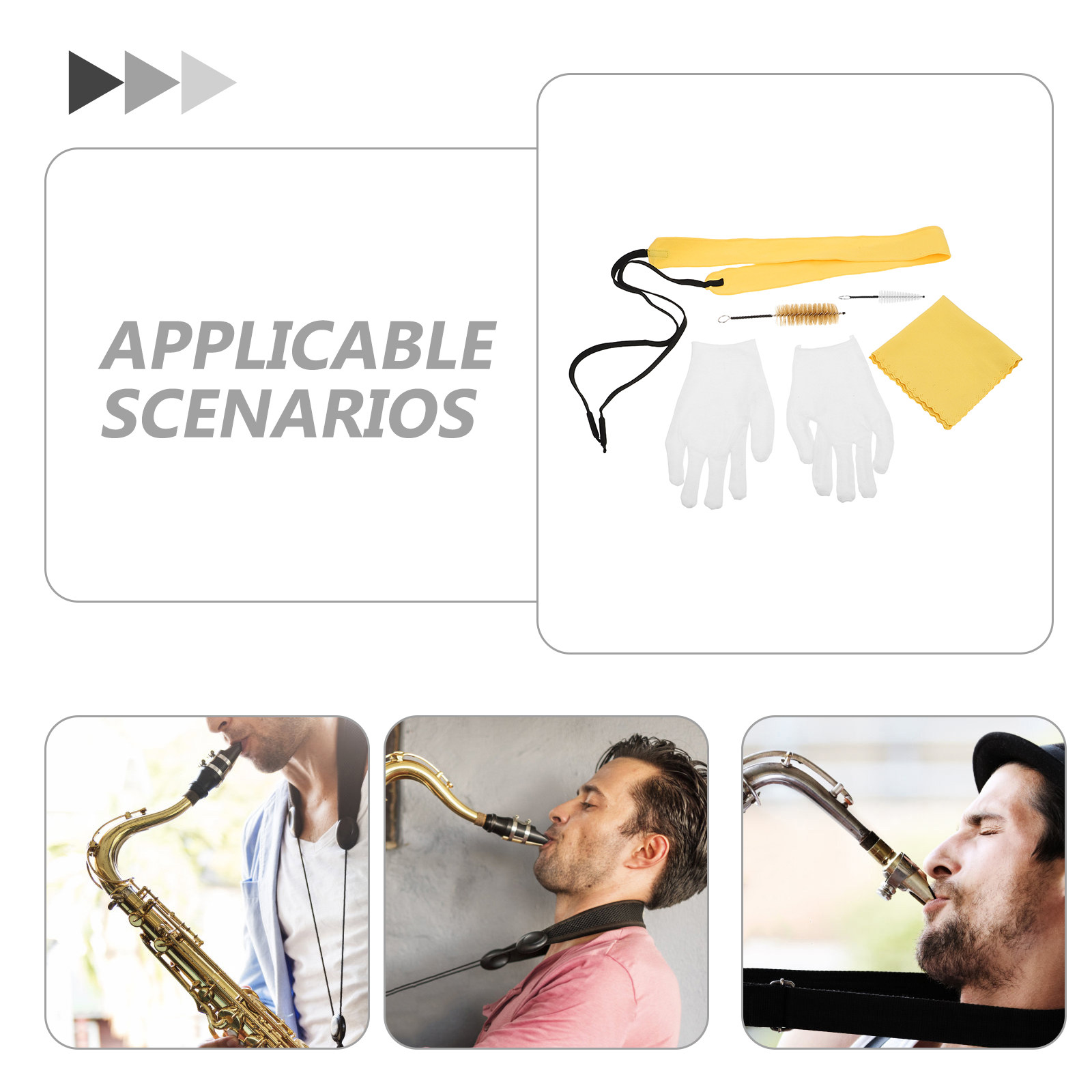 1Set Woodwind Cleaning Kit Sax - Clarinet Care Kit ulasan dan harga