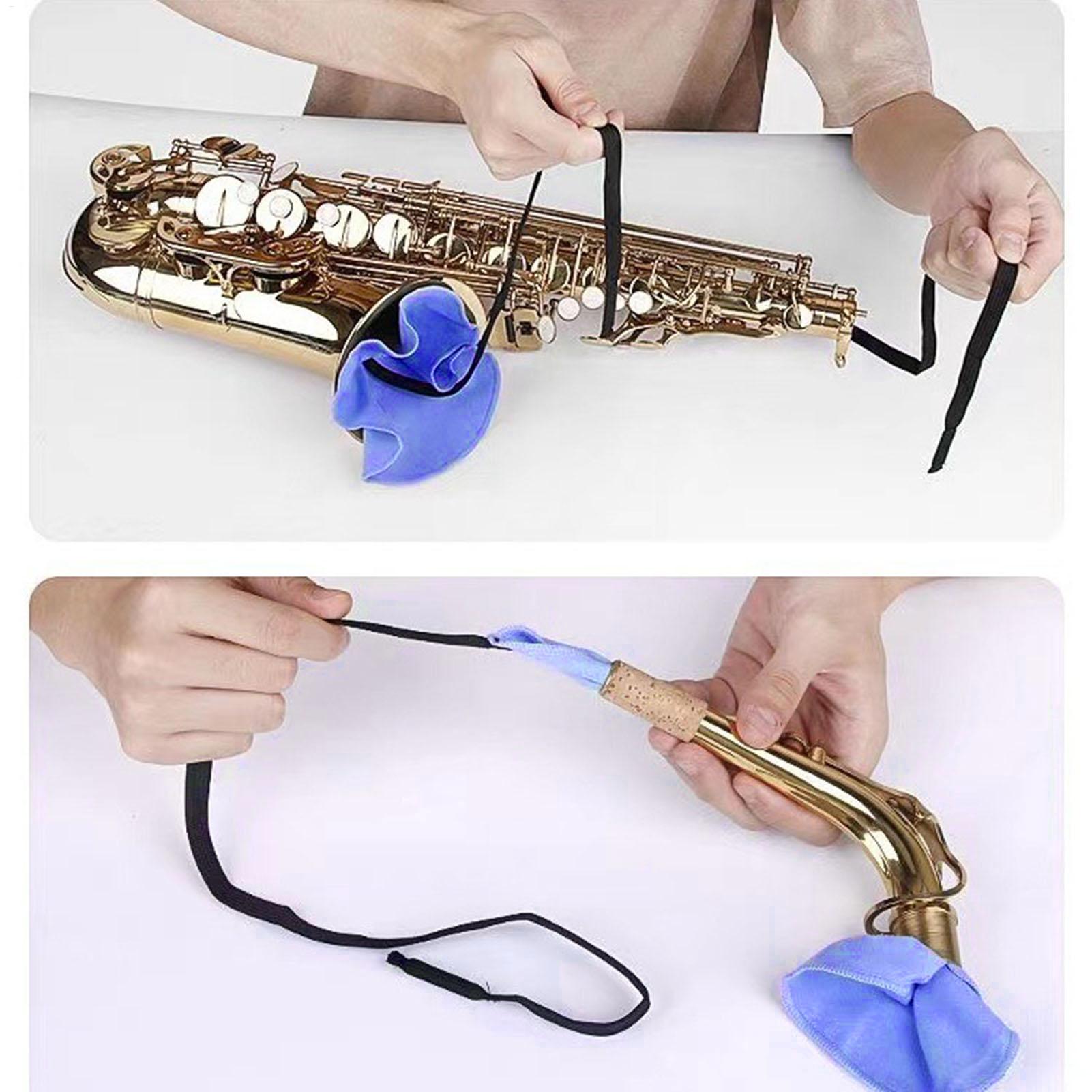 2 Pieces Soft Saxophone Care T - Clarinet Care Kit ulasan dan harga