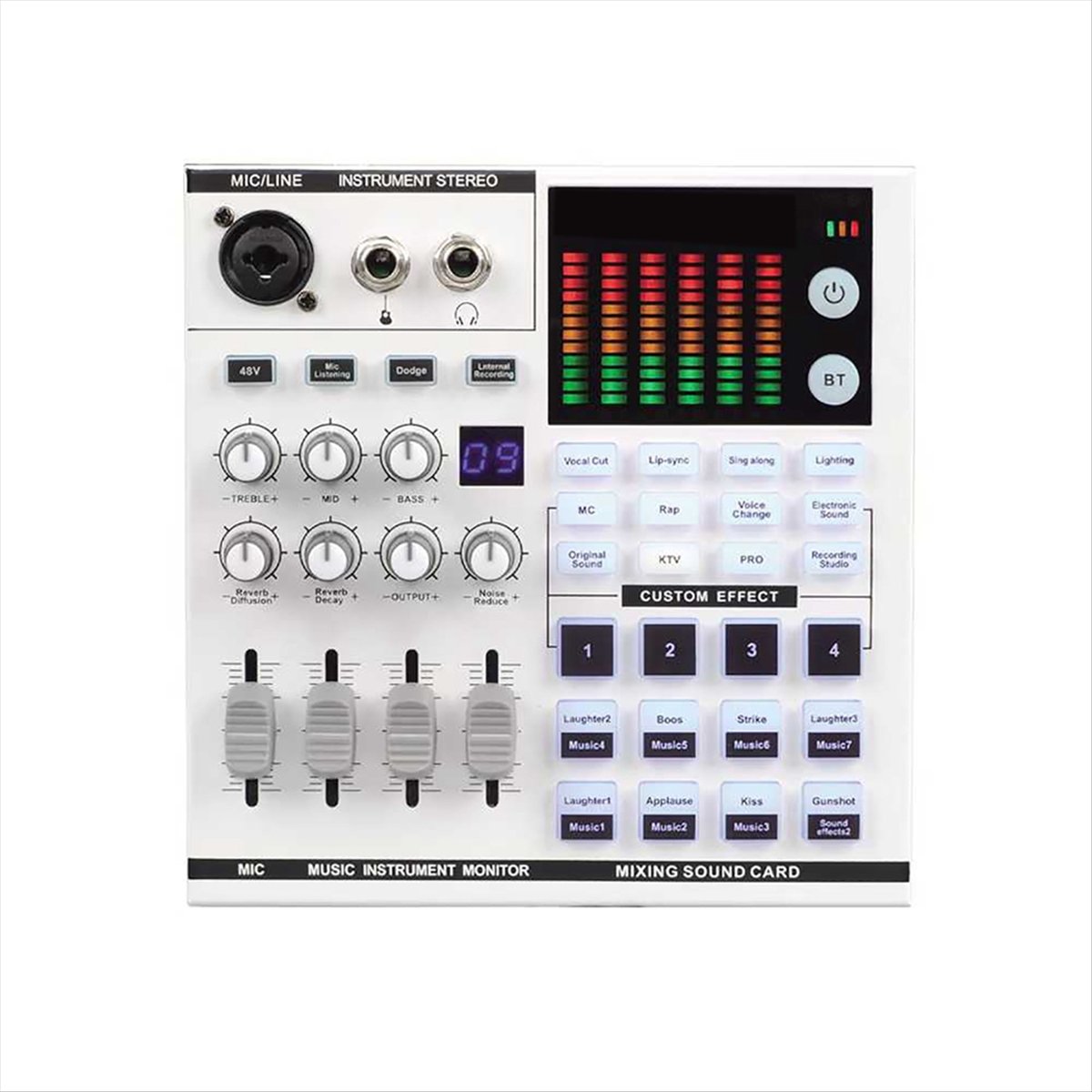 DTC5 SN800 Live Sound Card Voi - Audio Music Maker ulasan dan harga