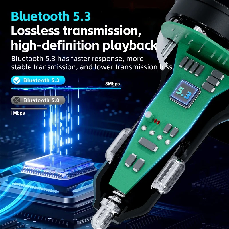 Wireless Bluetooth Car FM Tran - Audio Music Mp3 ulasan dan harga