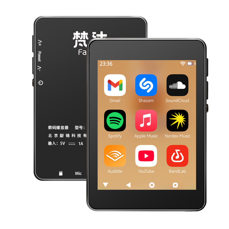 WiFi MP3 Player Andriod 10 Spo - Audio Music To Download ulasan dan harga