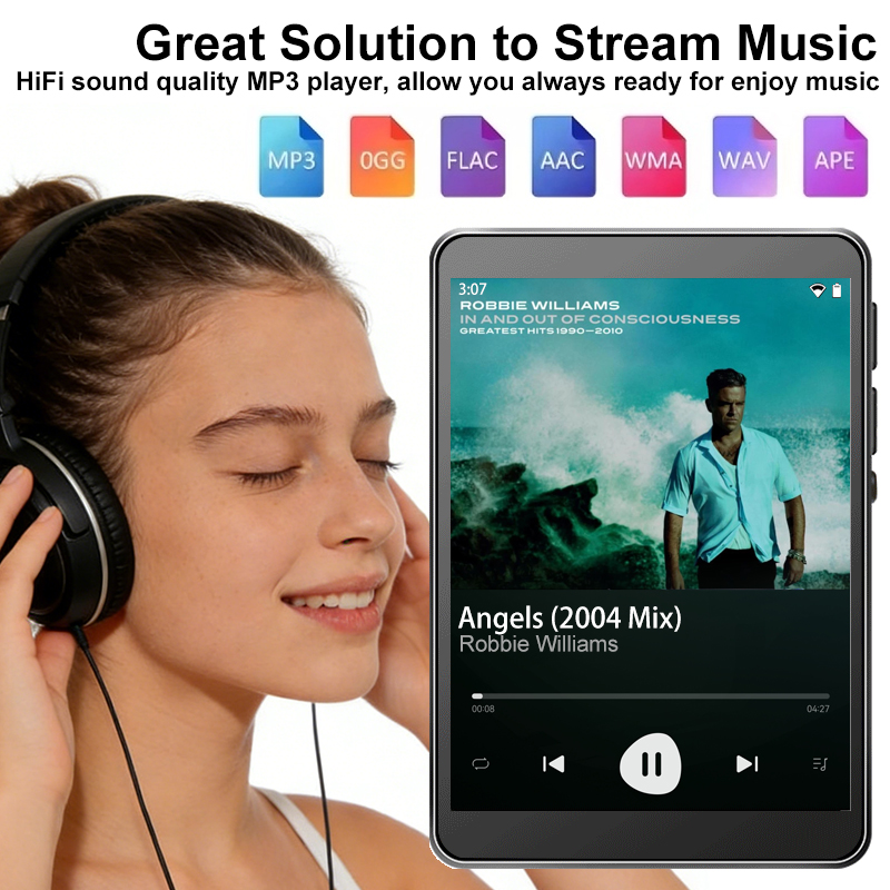 WiFi MP3 Player Andriod 10 Spo - Audio Music To Download ulasan dan harga