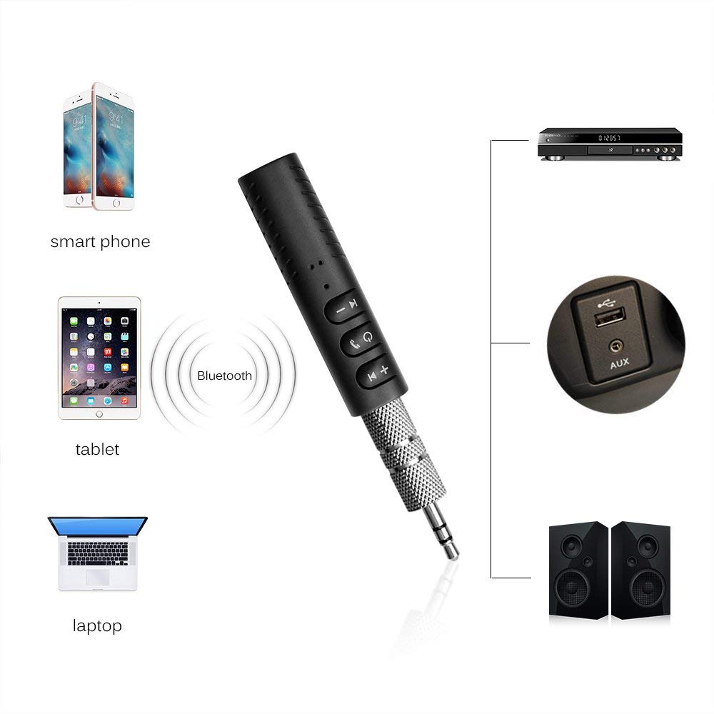 3.5mm Jack Wireless Bluetooth  - Audio Music Mp3 ulasan dan harga